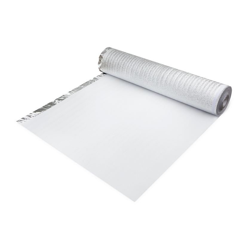rolo de Underlayment do assoalho da barreira da umidade da espuma da folha de prata EPE de 2mm