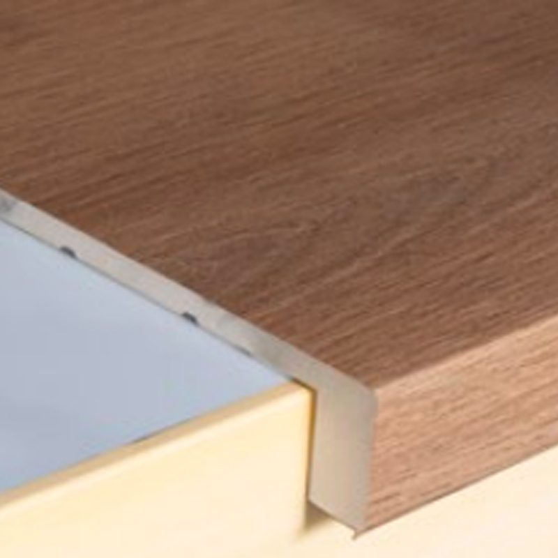 Passo de escada plano laminado composto de plástico de madeira à prova d'água